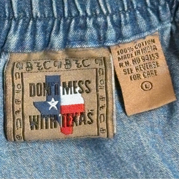 Denim Maxi Skirt Large XL - Picture 4 of 7